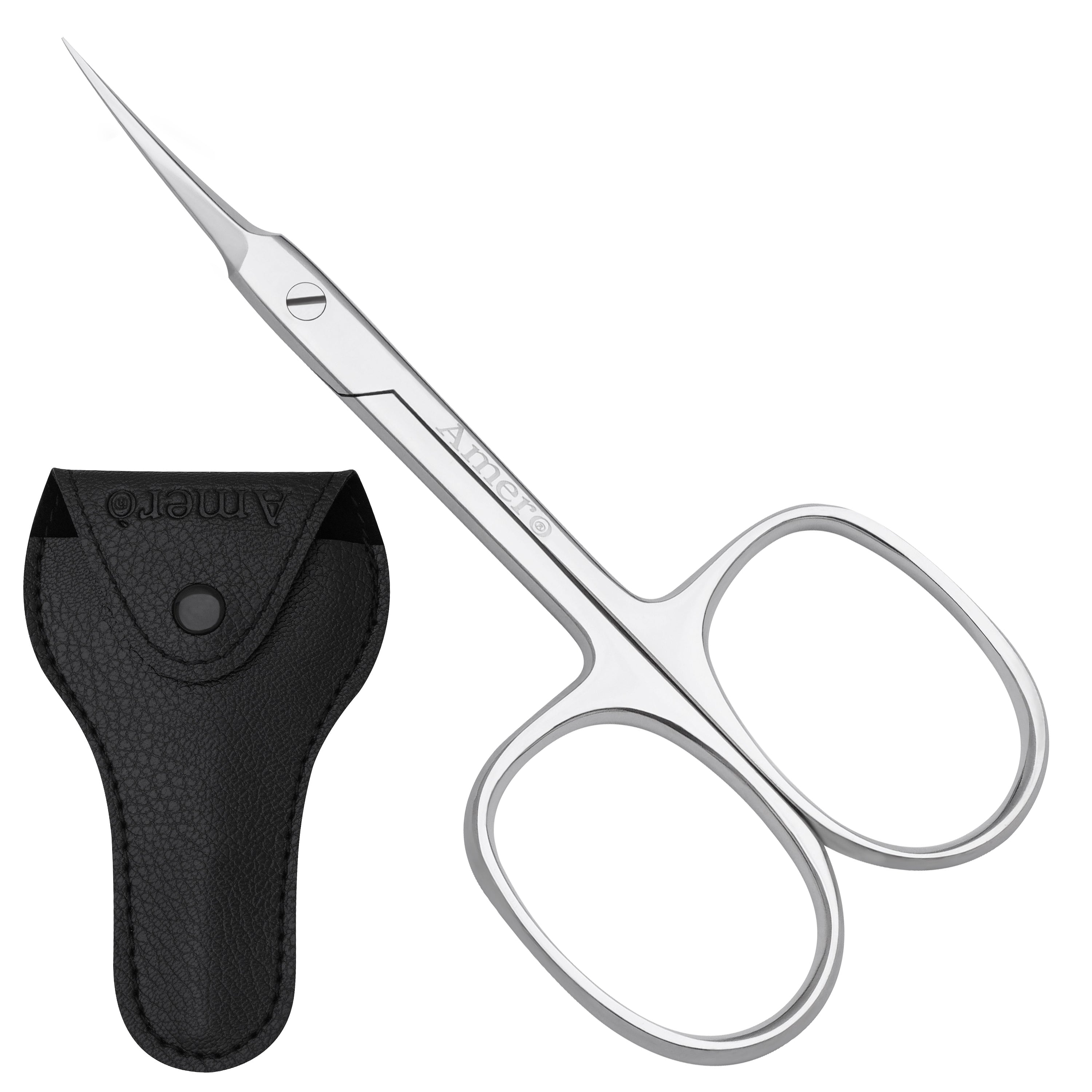 Stainless Steel Cuticle Scissors – Precision Nail Scissors for Manicure & Pedicure, Professional Grooming Tool for Cuticle Care