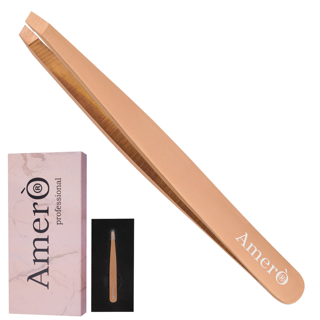 Precision Stainless Steel Eyebrow Tweezers