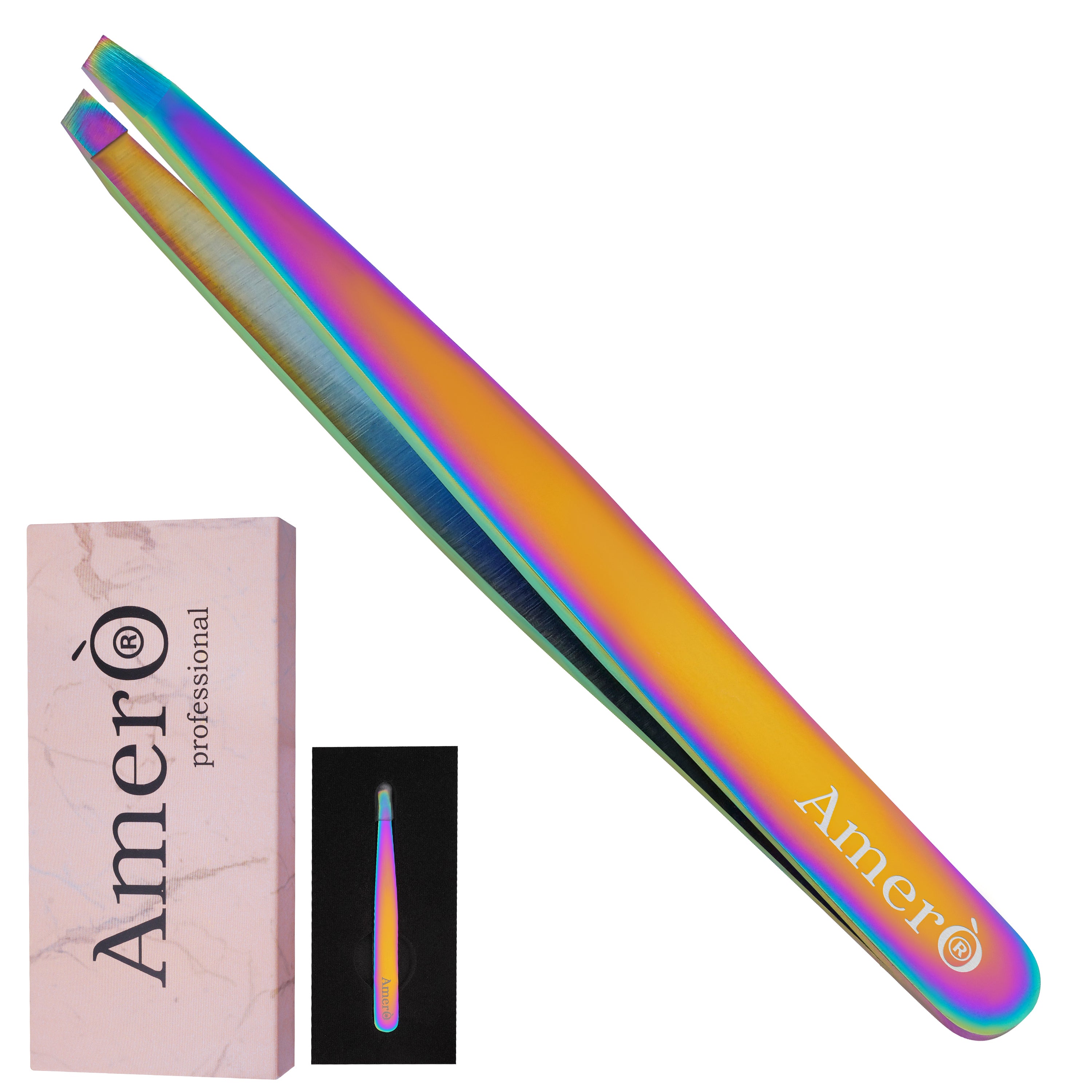 Precision Stainless Steel Eyebrow Tweezers