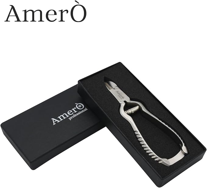 Heavy Duty Nail Clipper – Stainless Steel Toenail Cutter for Thick & Hard Nails – Ideal for Podiatric Care, Arthritis Hands, Elderly & Home Use – Extra Sharp & Comfortable Grip