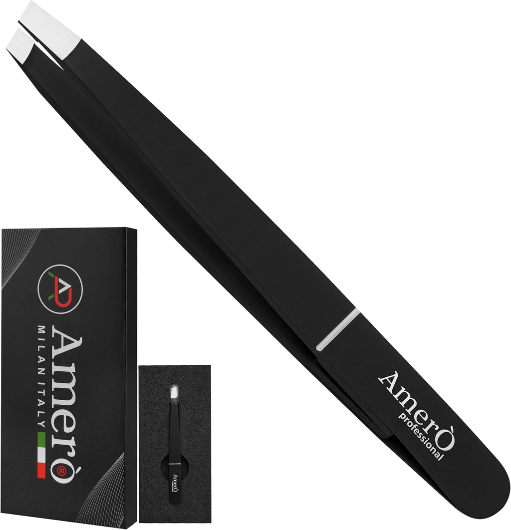 Precision Stainless Steel Eyebrow Tweezers