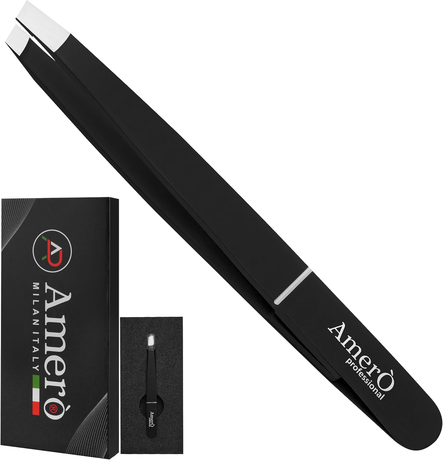 Precision Stainless Steel Eyebrow Tweezers