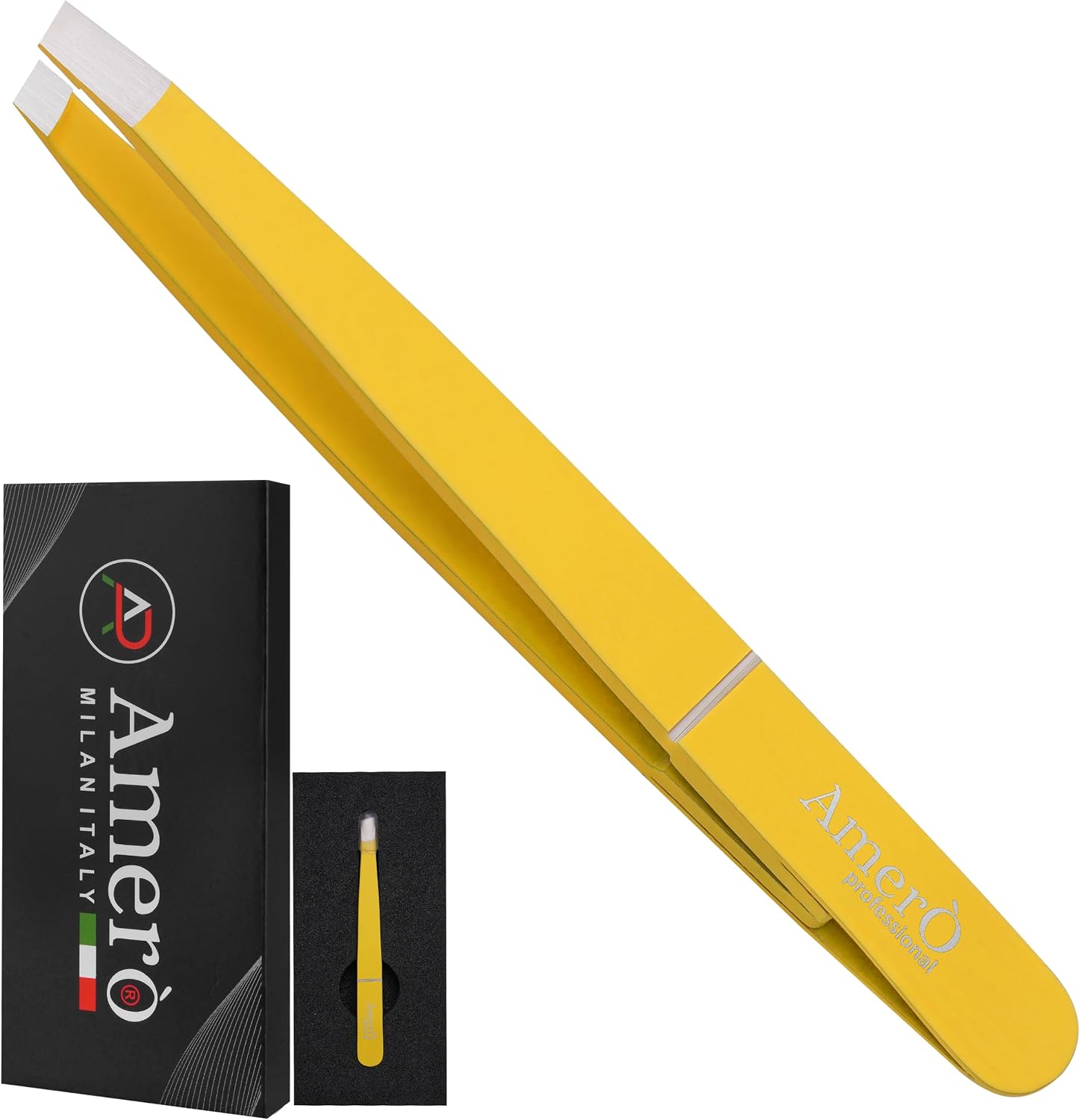 Precision Stainless Steel Eyebrow Tweezers
