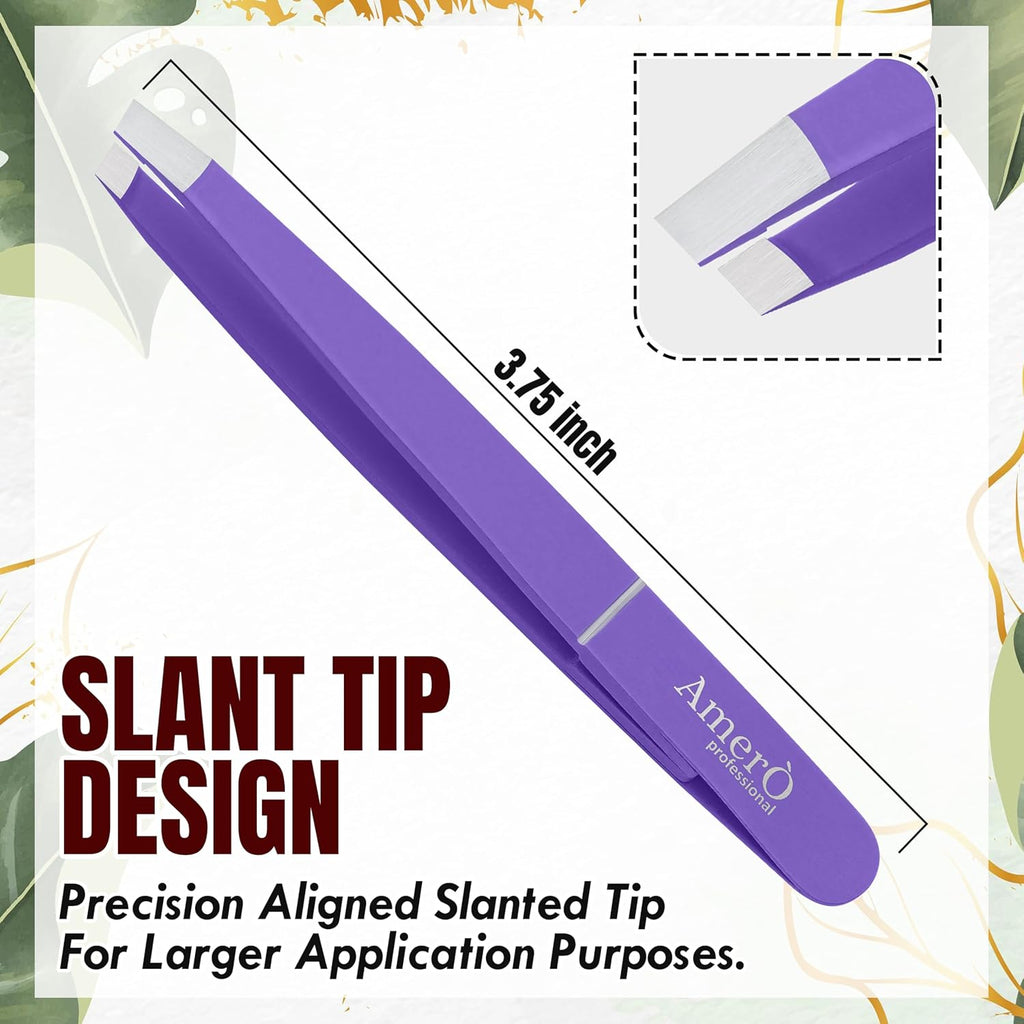 Precision Stainless Steel Eyebrow Tweezers