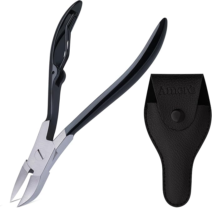 Premium 440C Stainless Steel Heavy Duty Toenail Clippers – 15 mm Wide Jaw, Ergonomic Anti-Slip Handle, Podiatrist-Grade Cutter for Thick & Ingrown Nails