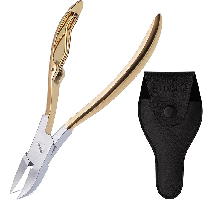 Premium 440C Stainless Steel Heavy Duty Toenail Clippers – 15 mm Wide Jaw, Ergonomic Anti-Slip Handle, Podiatrist-Grade Cutter for Thick & Ingrown Nails